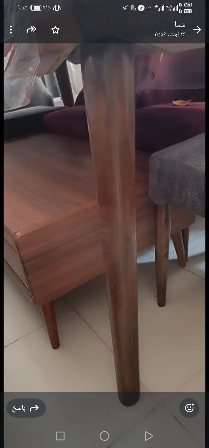 فروش میز 6 نفره ناهار خوری قیمت توافقی|میز و صندلی غذاخوری|شیراز, کلاهدوز|دیوار