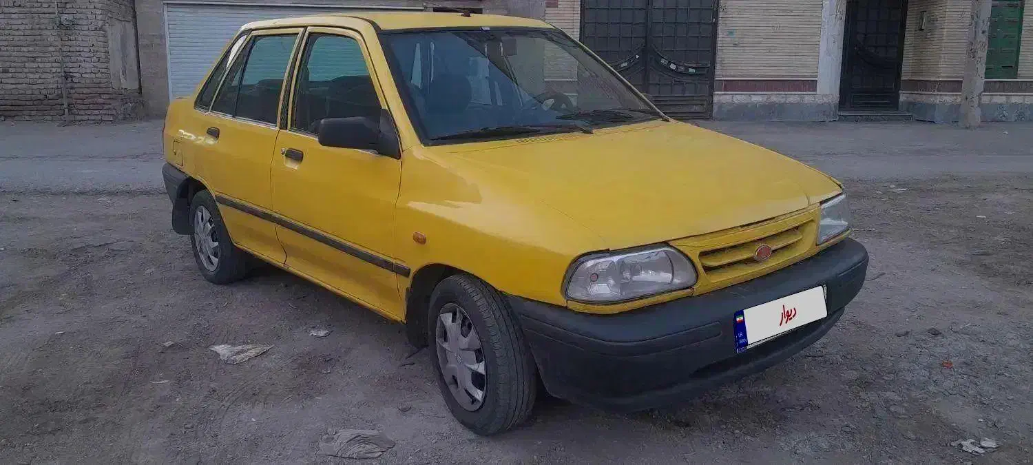 پراید زرد پلاک شخصی|خودرو سواری و وانت|اردبیل, |دیوار