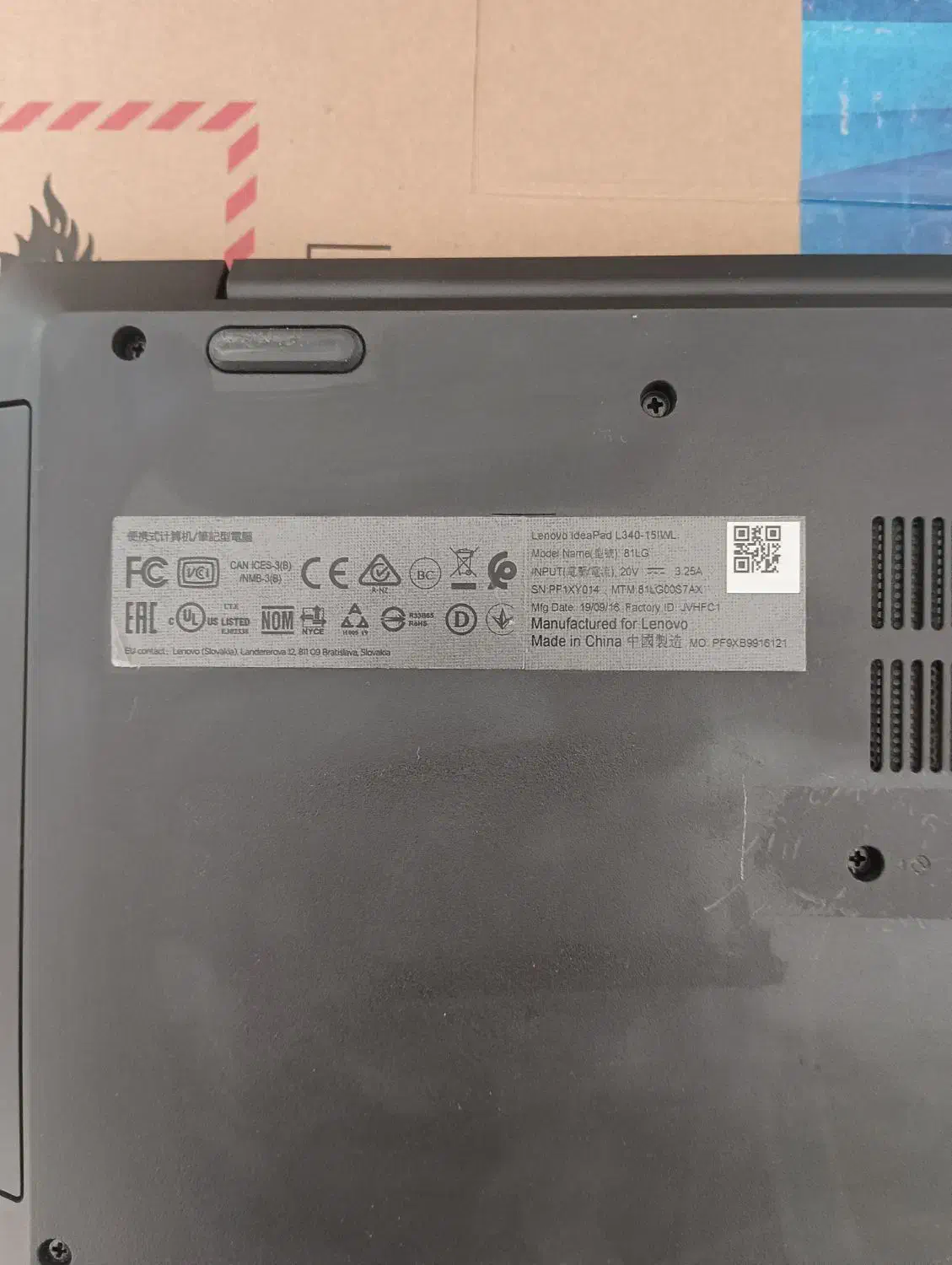 لپ تاپ لنوو Lenovo L340-15IWL|رایانه همراه|تهران, جیحون|دیوار