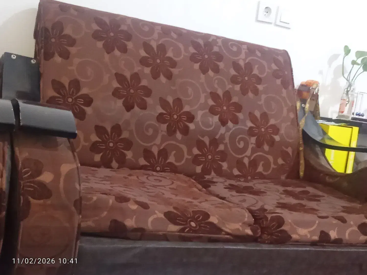 مبل قهوه ای|مبلمان خانگی و میز عسلی|جیرفت, |دیوار