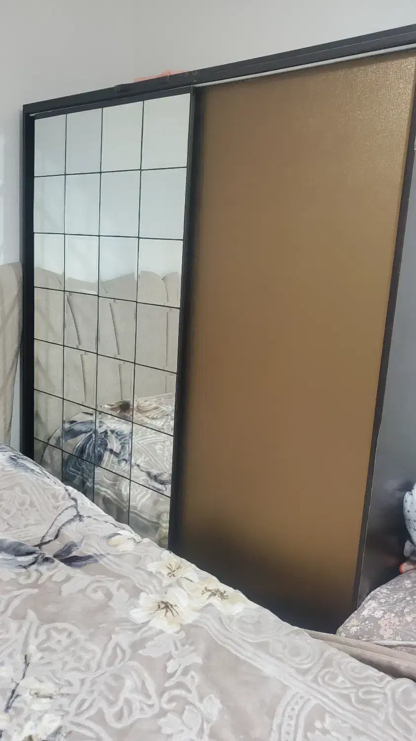 کمد mdf سالم بدون ایراد ابعاد ۱۸۰ ×۱۶۰|جاکفشی، کمد، دراور|خوی, |دیوار