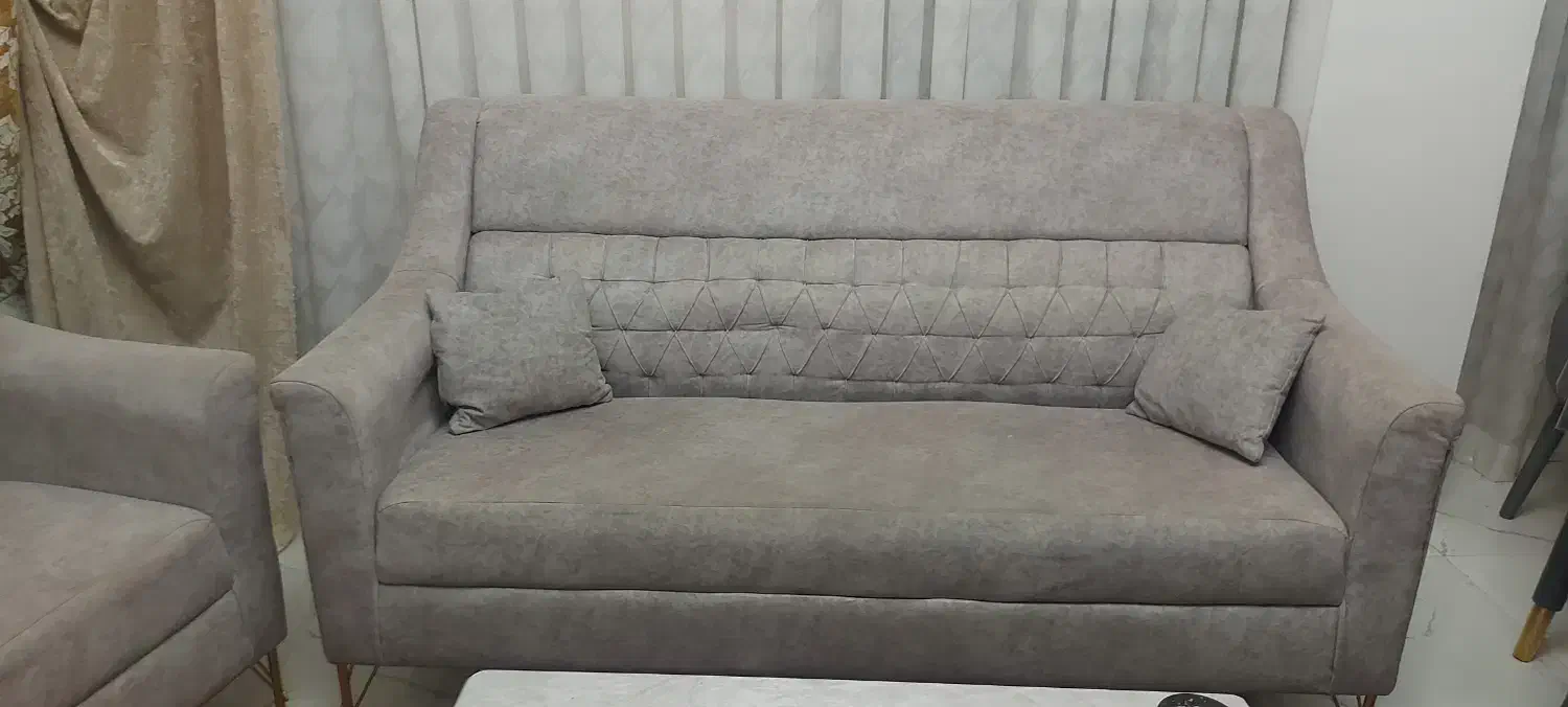 مبل راحتی ۷ نفره با میز وسط و ۳ عسلی|مبلمان خانگی و میز عسلی|فردیس, شهرک سپاه|دیوار