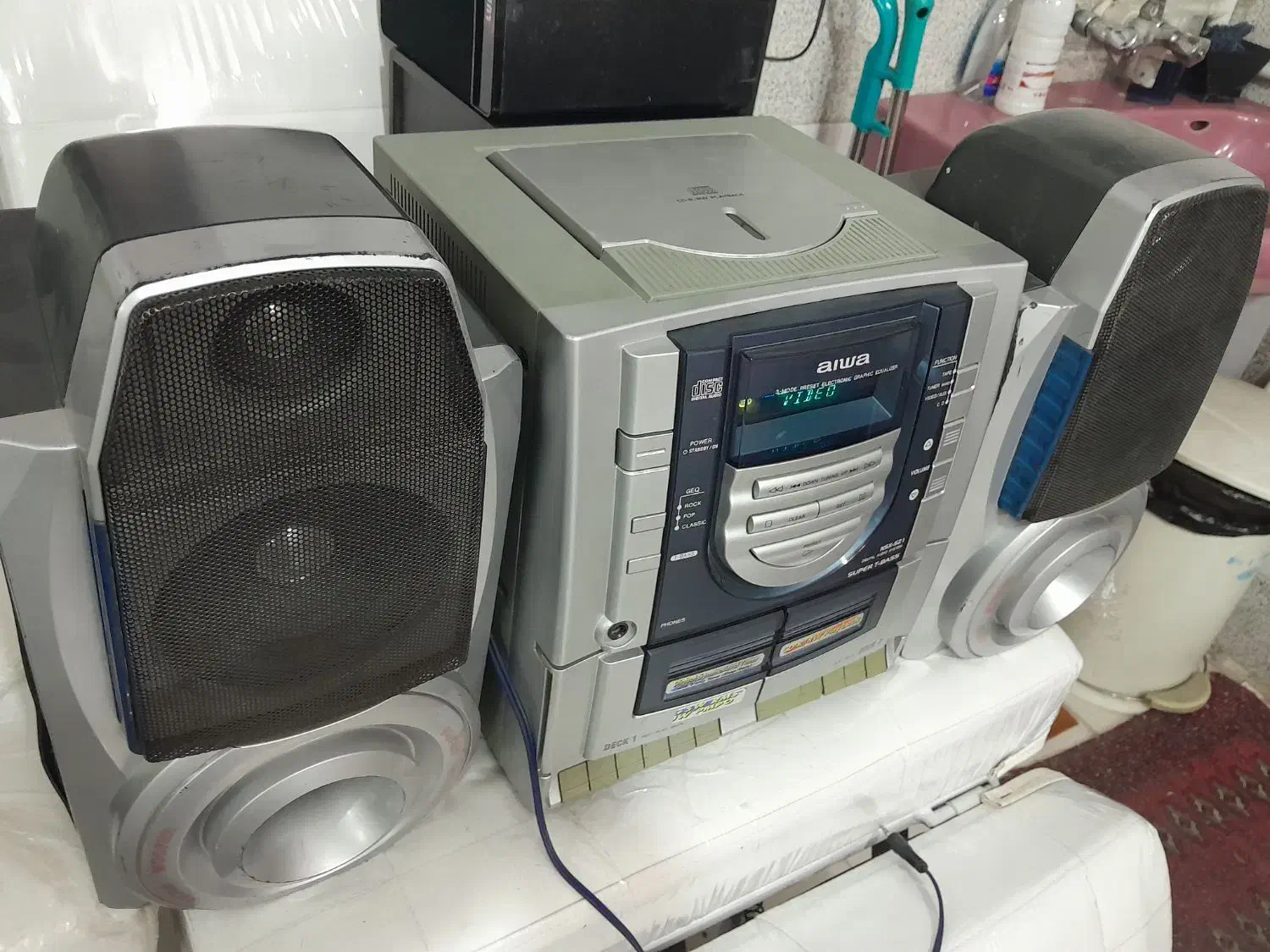 ایوا رادیو ضبط|سیستم صوتی خانگی|قم, حاج زینل|دیوار