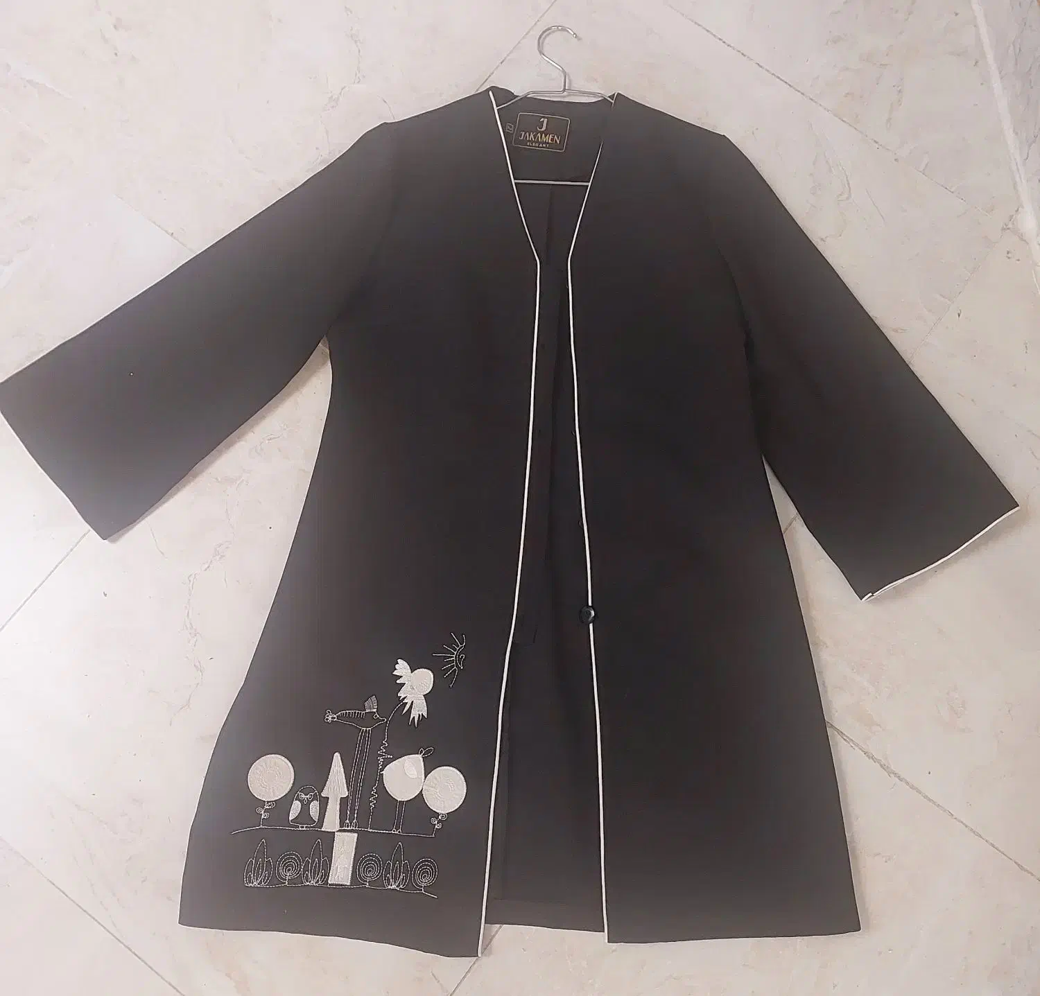 مانتو مشکی سایز ۴۴|لباس|نجفآباد, جامی|دیوار