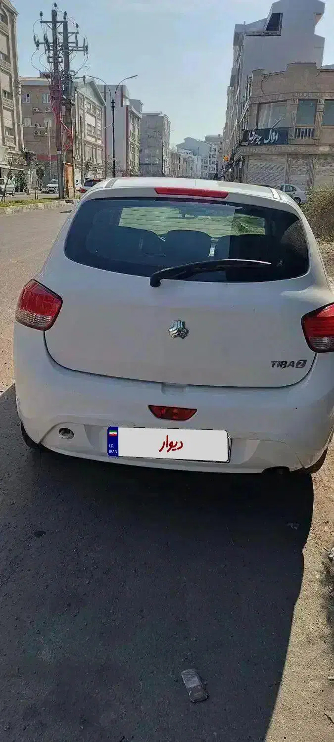 تیبا2 هاچ‌بک EX  مدل 97 سفید|خودرو سواری و وانت|رشت, نیکمرام|دیوار