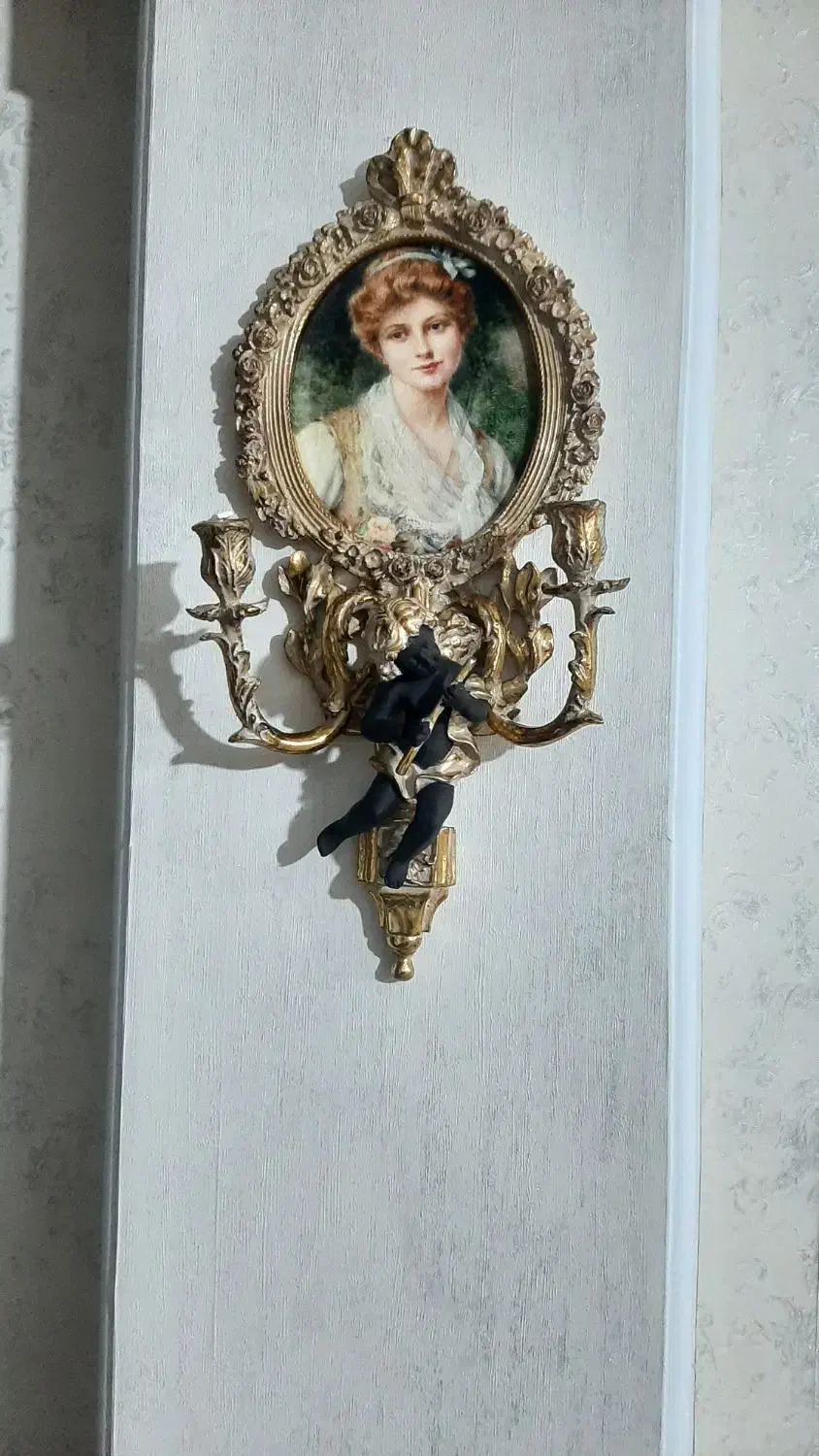 دیوارکوب سلطنتی|صنایع دستی و سایر لوازم تزئینی|قرچک, مهدیه|دیوار