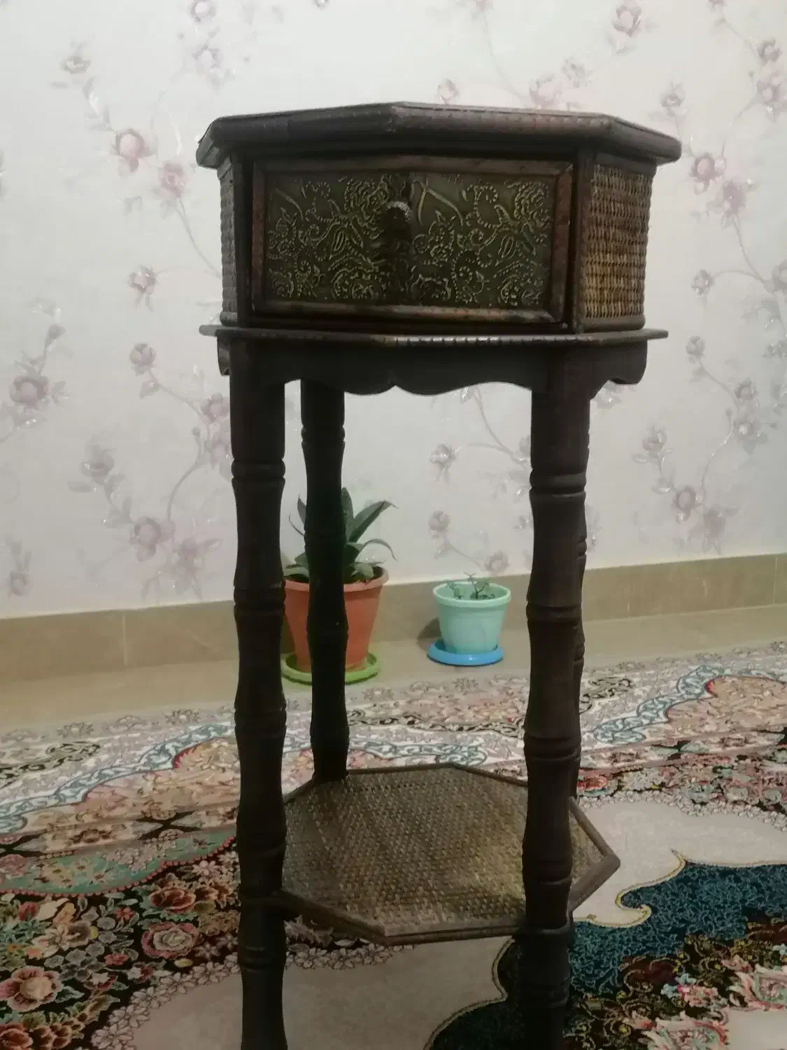 میز تلفن چوبی تزیینی|میز تلفن|قزوین, |دیوار