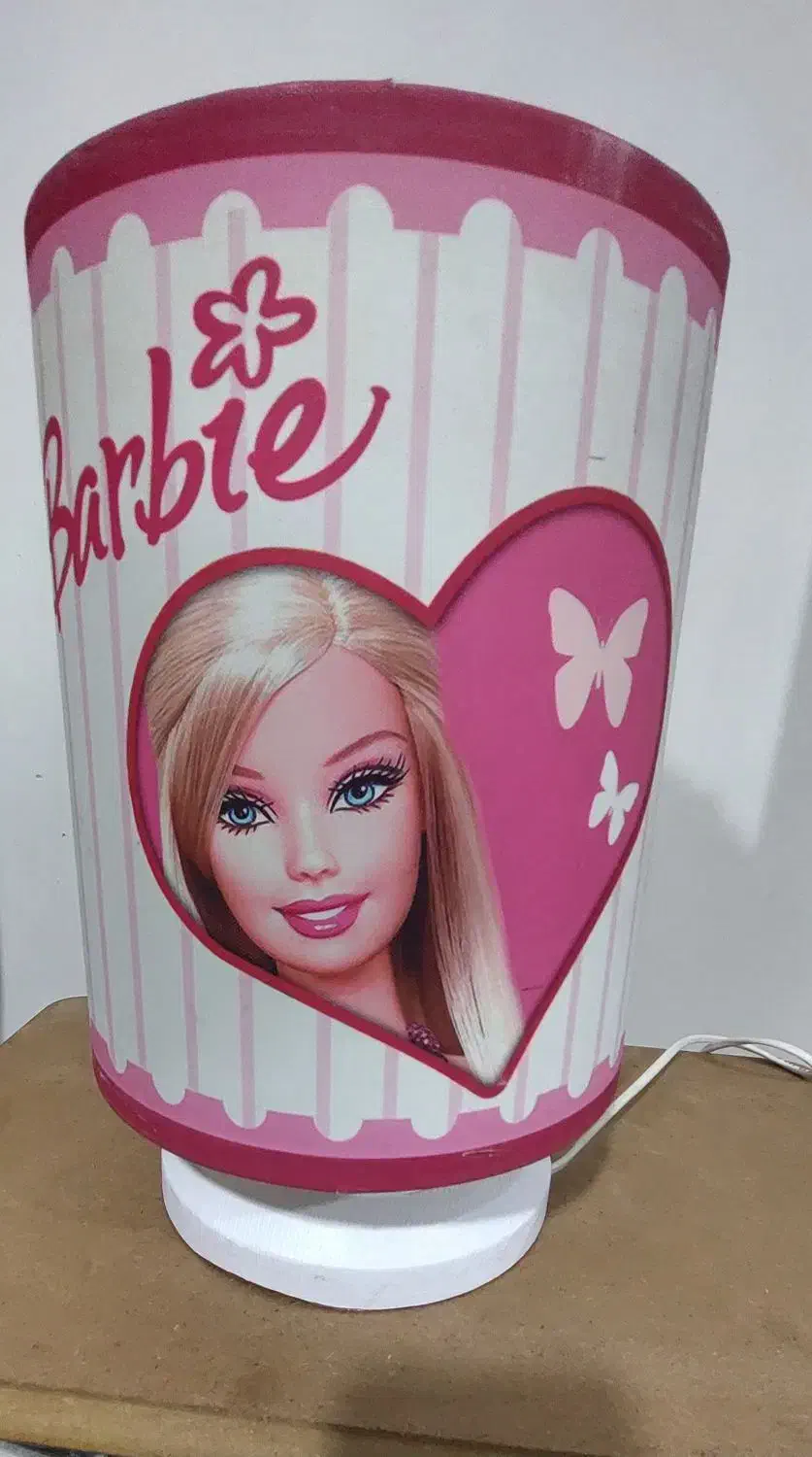 چراغ خواب دخترانه باربی|اسباب و اثاث بچه|ساوه, |دیوار