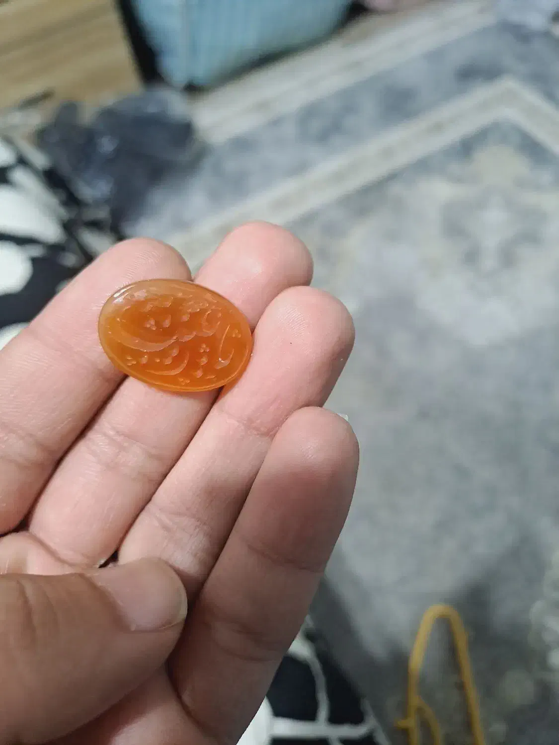 عقیق پرتقالی|جواهرات|شیراز, آزادگان|دیوار