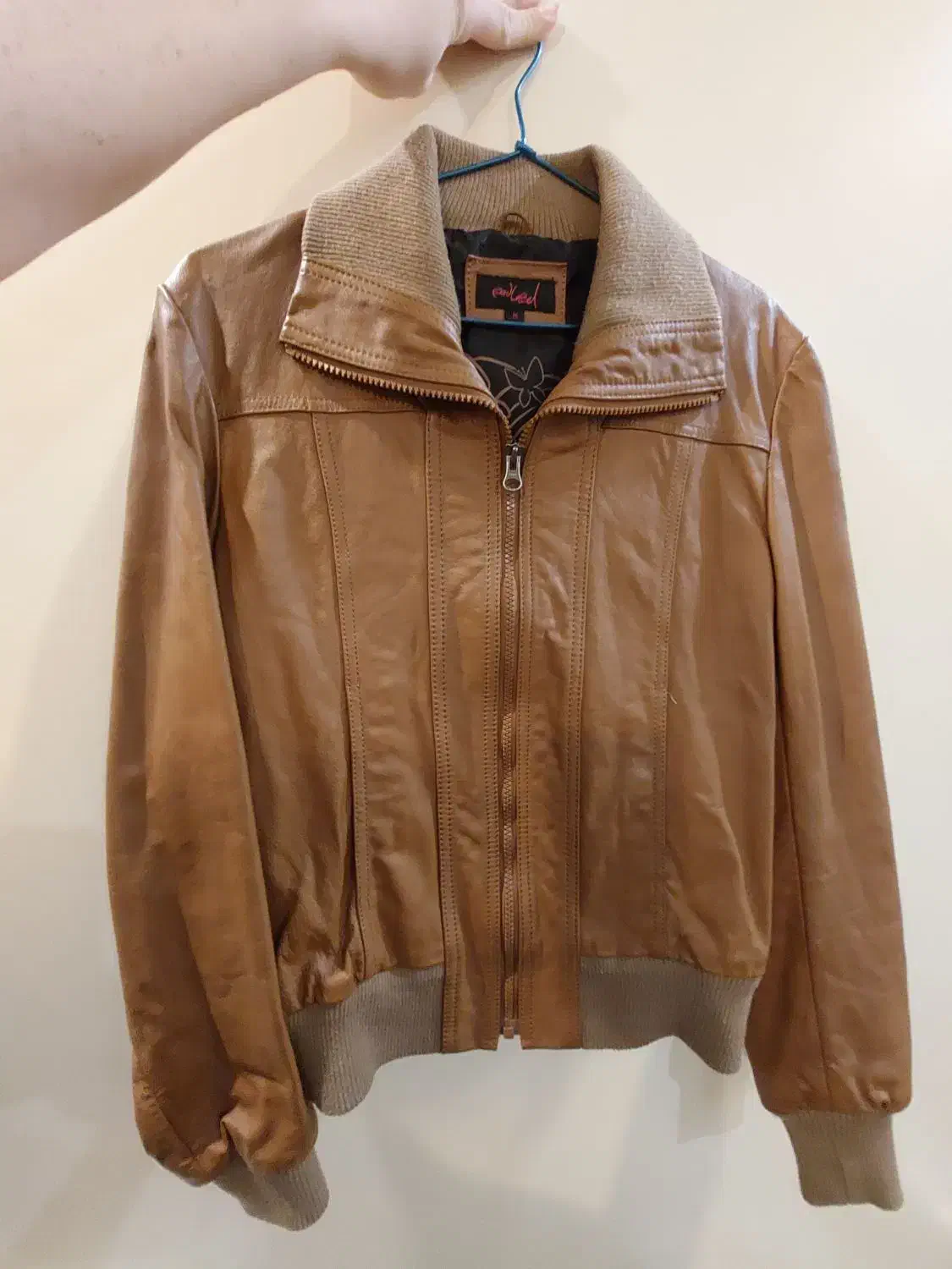 کاپشن چرم طبیعی خارجی سایز مدیوم|لباس|تهران, مجیدیه|دیوار