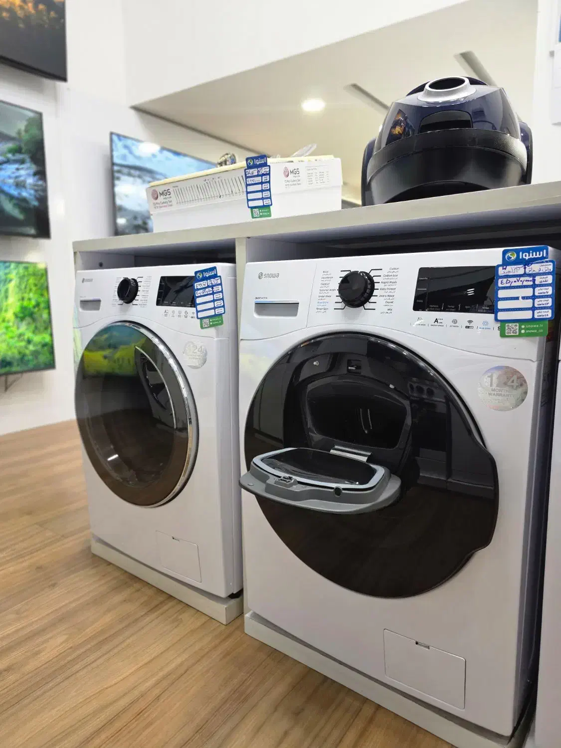 لباسشویی بدون سود تا6ماه قسطی تا 12ماهه|ماشین لباسشویی و خشککن لباس|رامهرمز, |دیوار