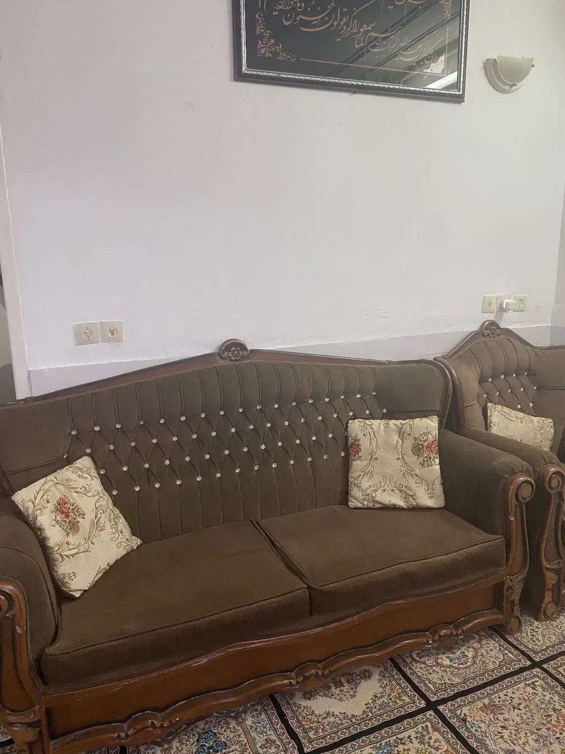 مبل هفت نفره|مبلمان خانگی و میز عسلی|تربت جام, جامی|دیوار