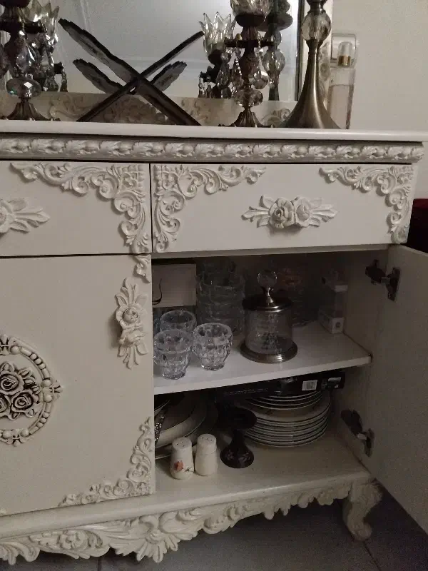 آیینه و کنسول|بوفه، ویترین، کنسول|تهران, نیروی دریایی|دیوار