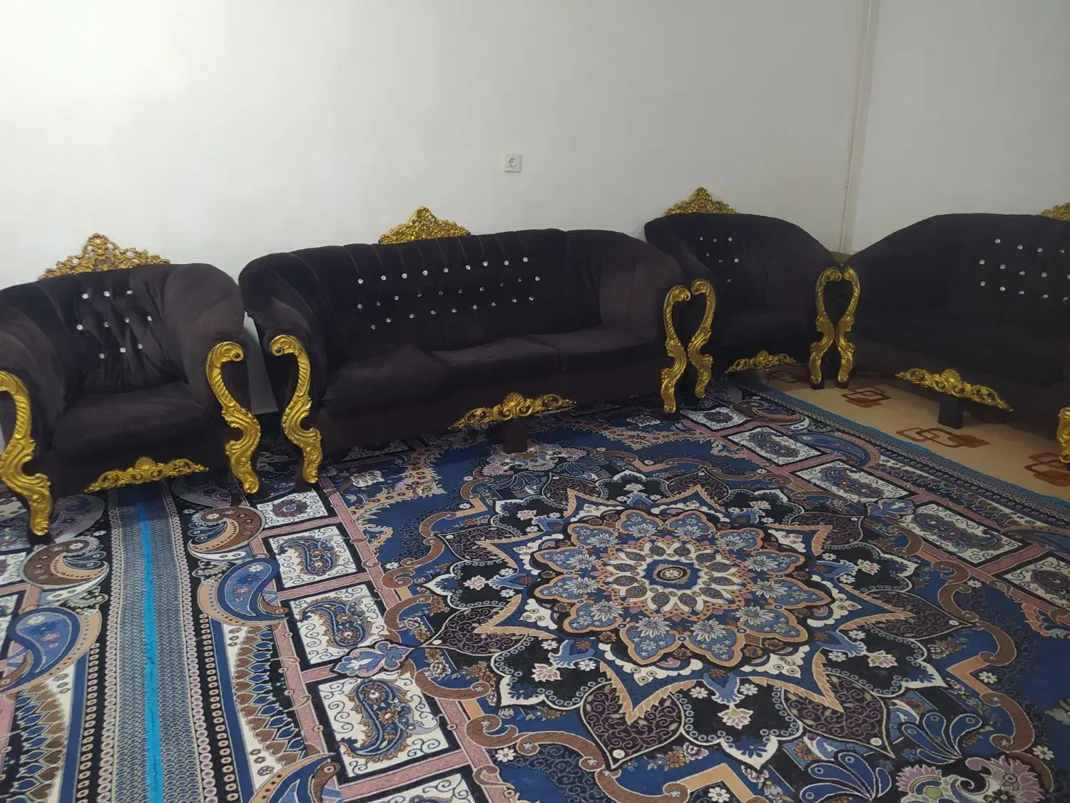 مبل هفت نفره تمیز|مبلمان خانگی و میز عسلی|اهواز, کیانشهر|دیوار