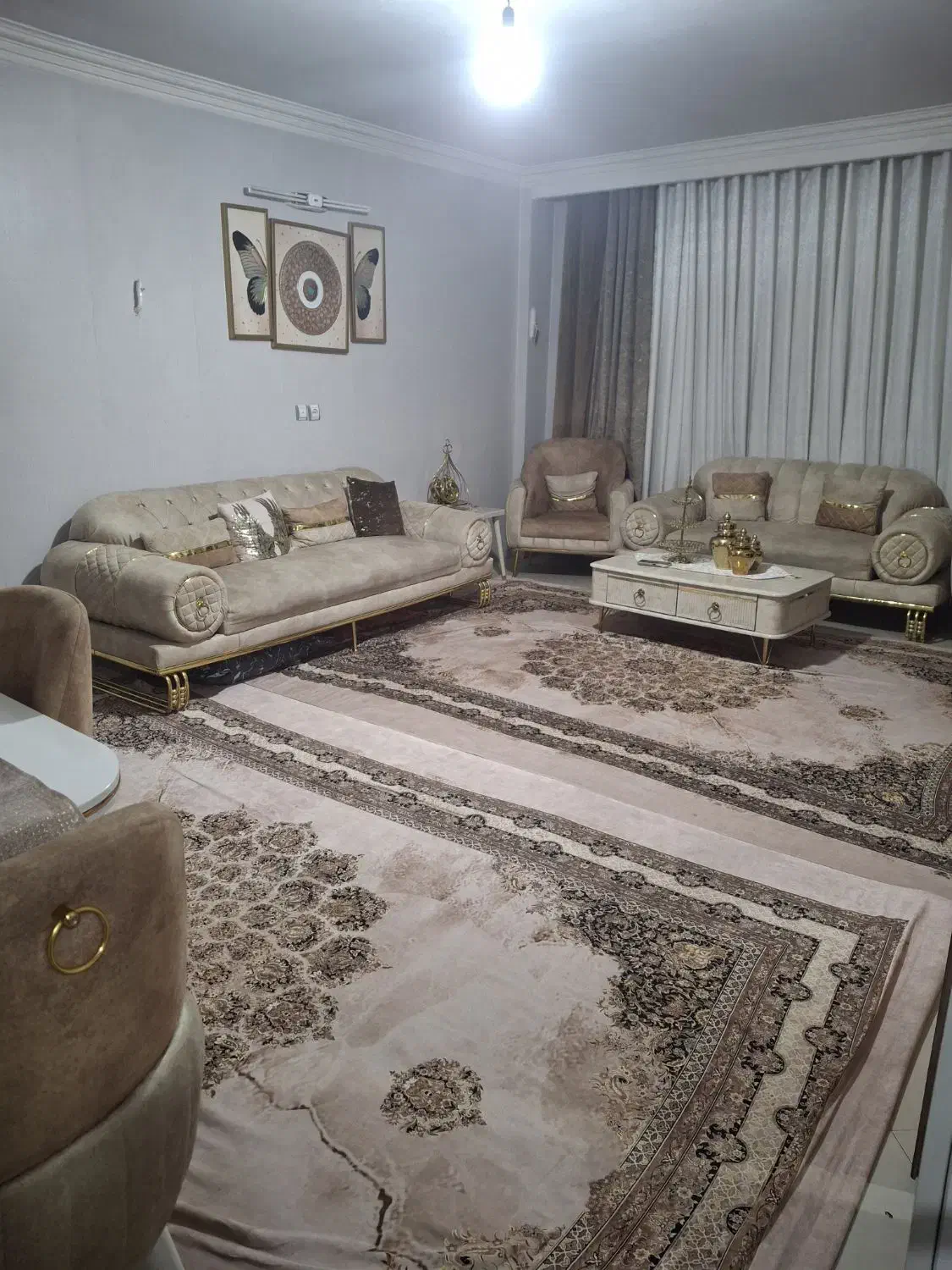 اپارتمان57متر،یک خواب با پارکینگ و انباری،طبقه2