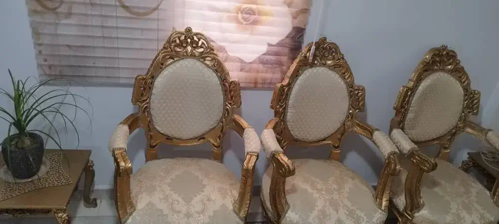 مبل نه نفره سلطنتی|مبلمان خانگی و میز عسلی|کرج, گلشهر|دیوار