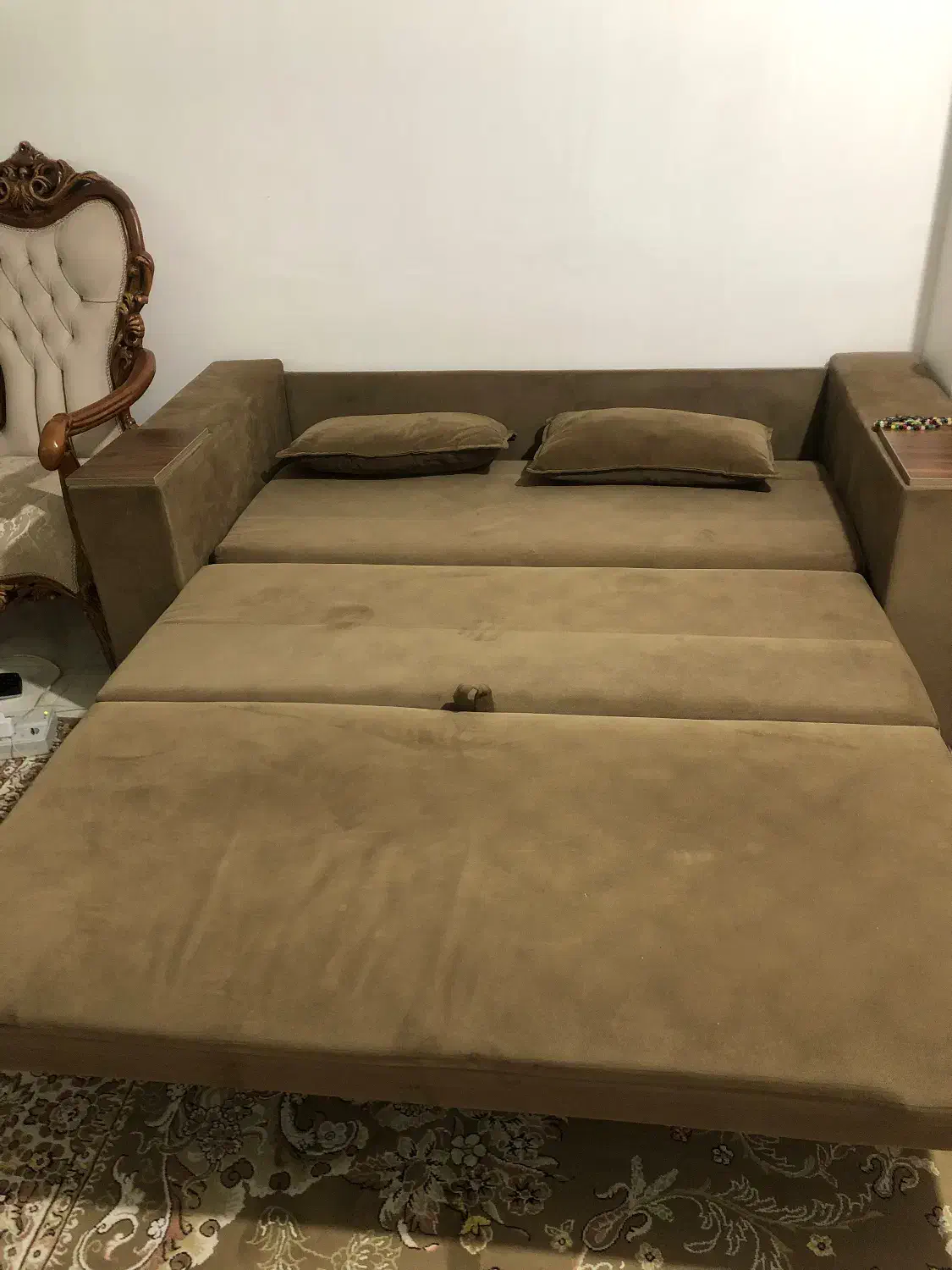 مبل تخت خواب شو|مبلمان خانگی و میز عسلی|اراک, |دیوار