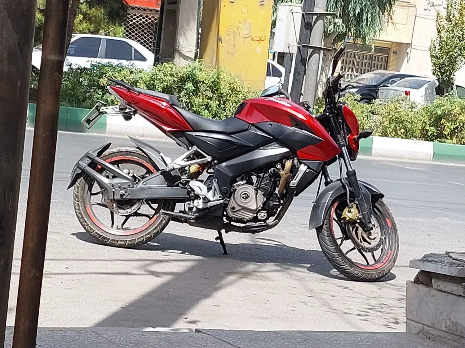 موتور سیکلت ns200 مدل ۹۲|موتورسیکلت|قم, علی آباد سعدگان|دیوار