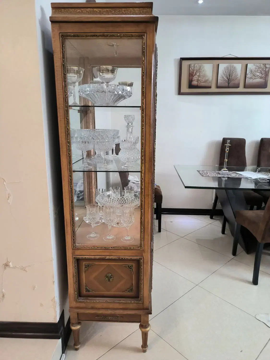 بوفه ی تمام چوب|بوفه، ویترین، کنسول|کرج, حسن آباد|دیوار