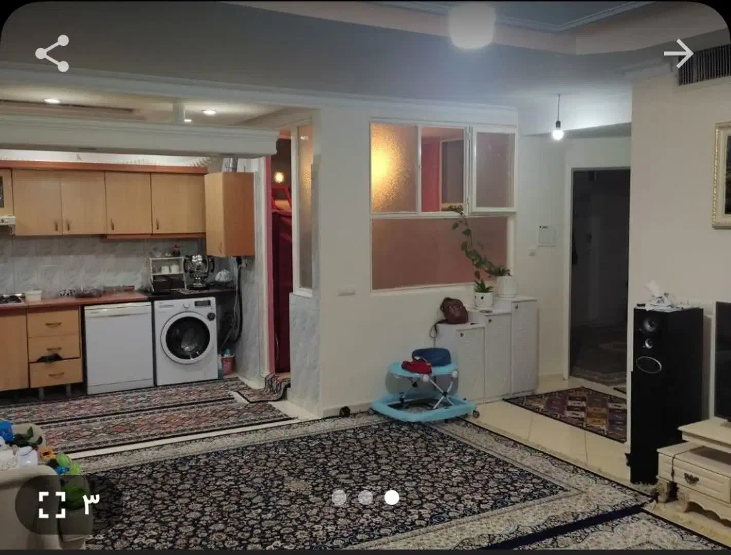 واحد ۶۰ متری خوش نقشه فاز دو اندیشه|اجارهٔ آپارتمان|اندیشه, شهرک کوثر|دیوار