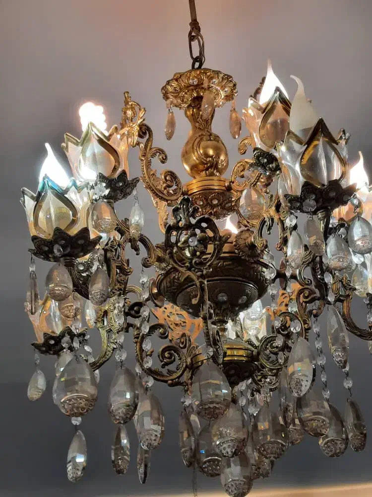 لوستر|لوستر و چراغ آویز|خوی, |دیوار