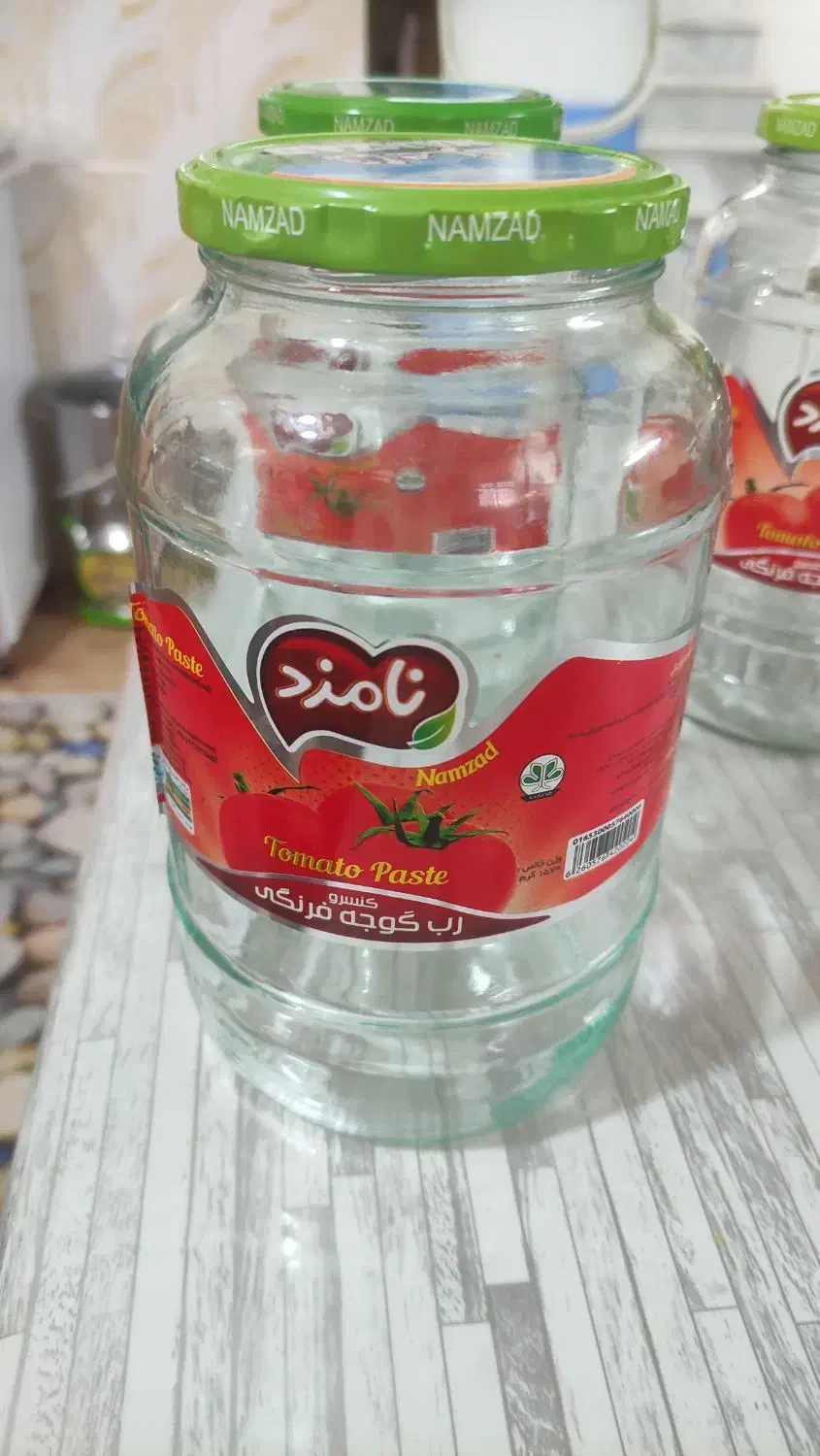 شیشه رب|ظروف نگهدارنده، پلاستیکی، یک‌بارمصرف|برخوار, |دیوار