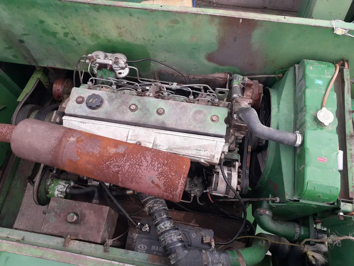 کمباین جاندیر .مدل ۸۳ .موتور پارسال اساس تعمیر شده|خودرو سنگین|اردبیل, |دیوار