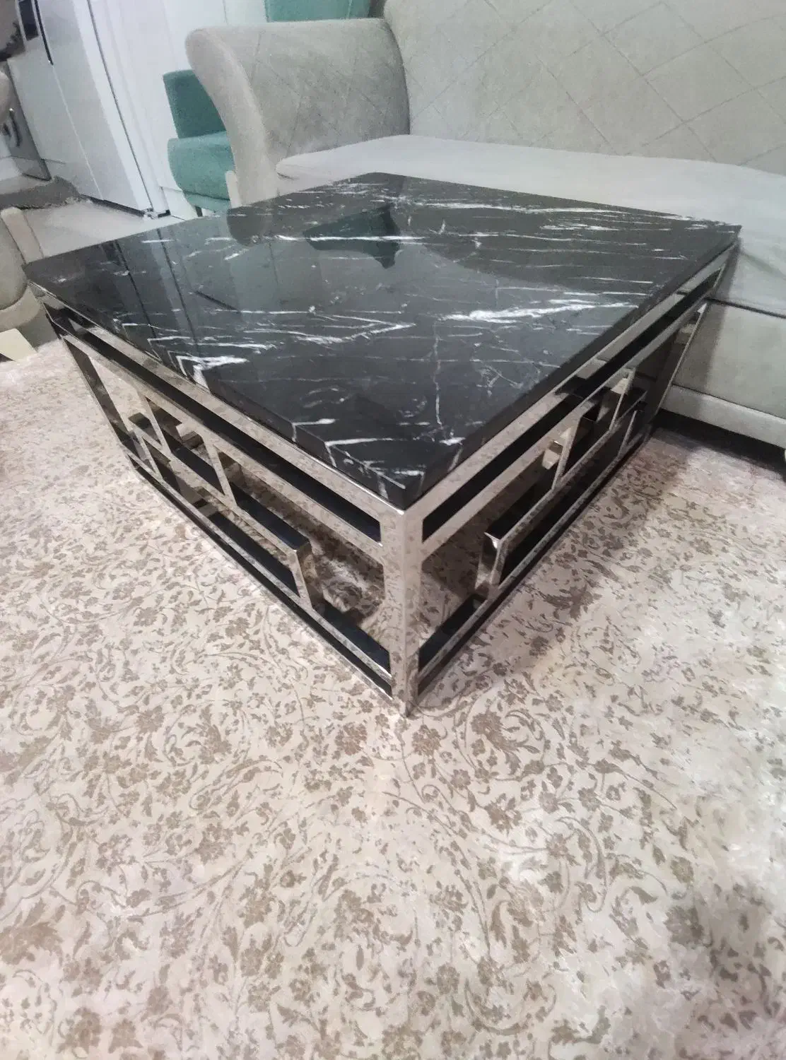 جلو مبلی استیل|مبلمان خانگی و میز عسلی|رباطکریم, نصیرشهر|دیوار