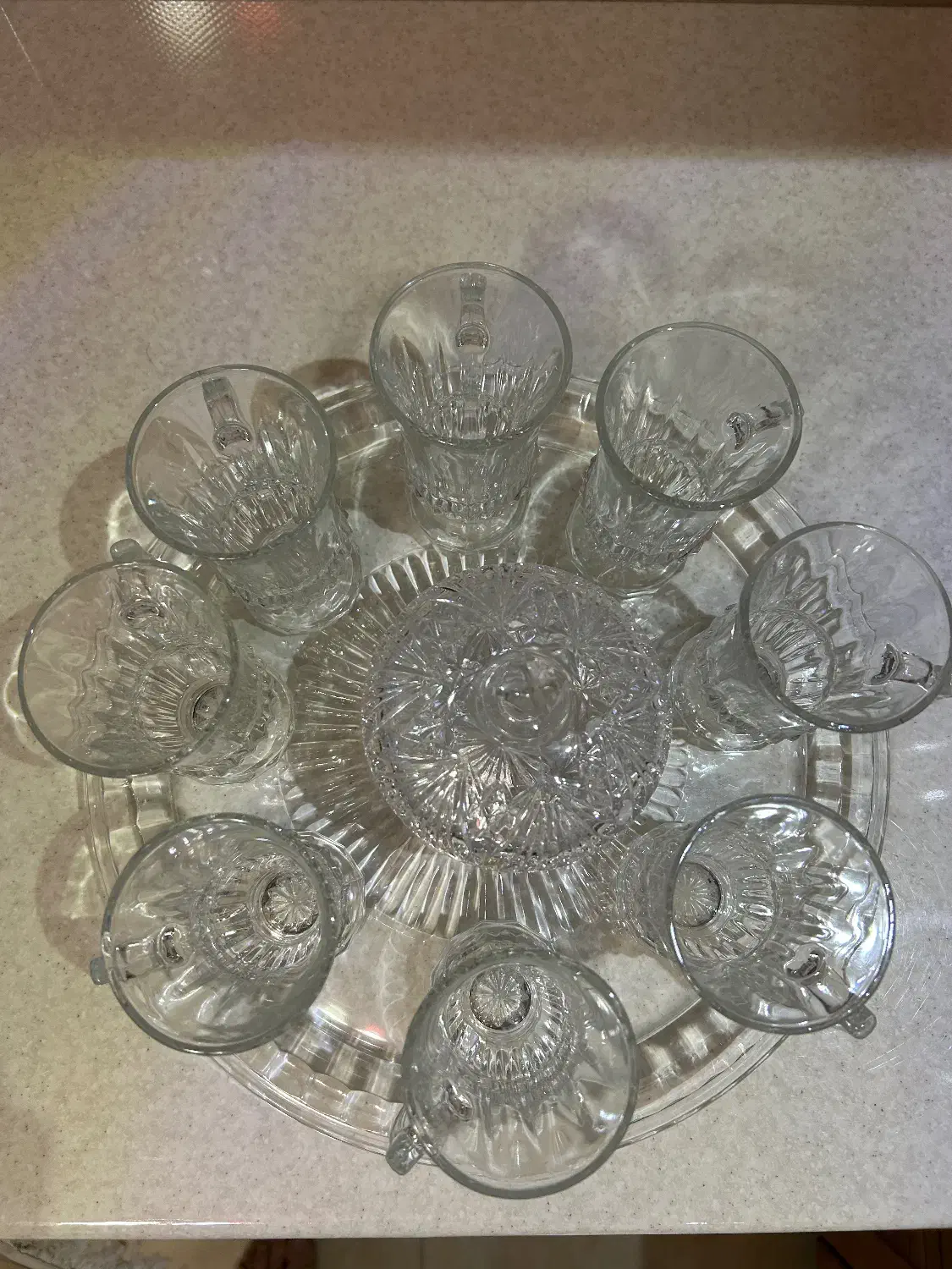 نیم لیوان ۸عدد|ظروف سرو و پذیرایی|قم, زینبیه|دیوار