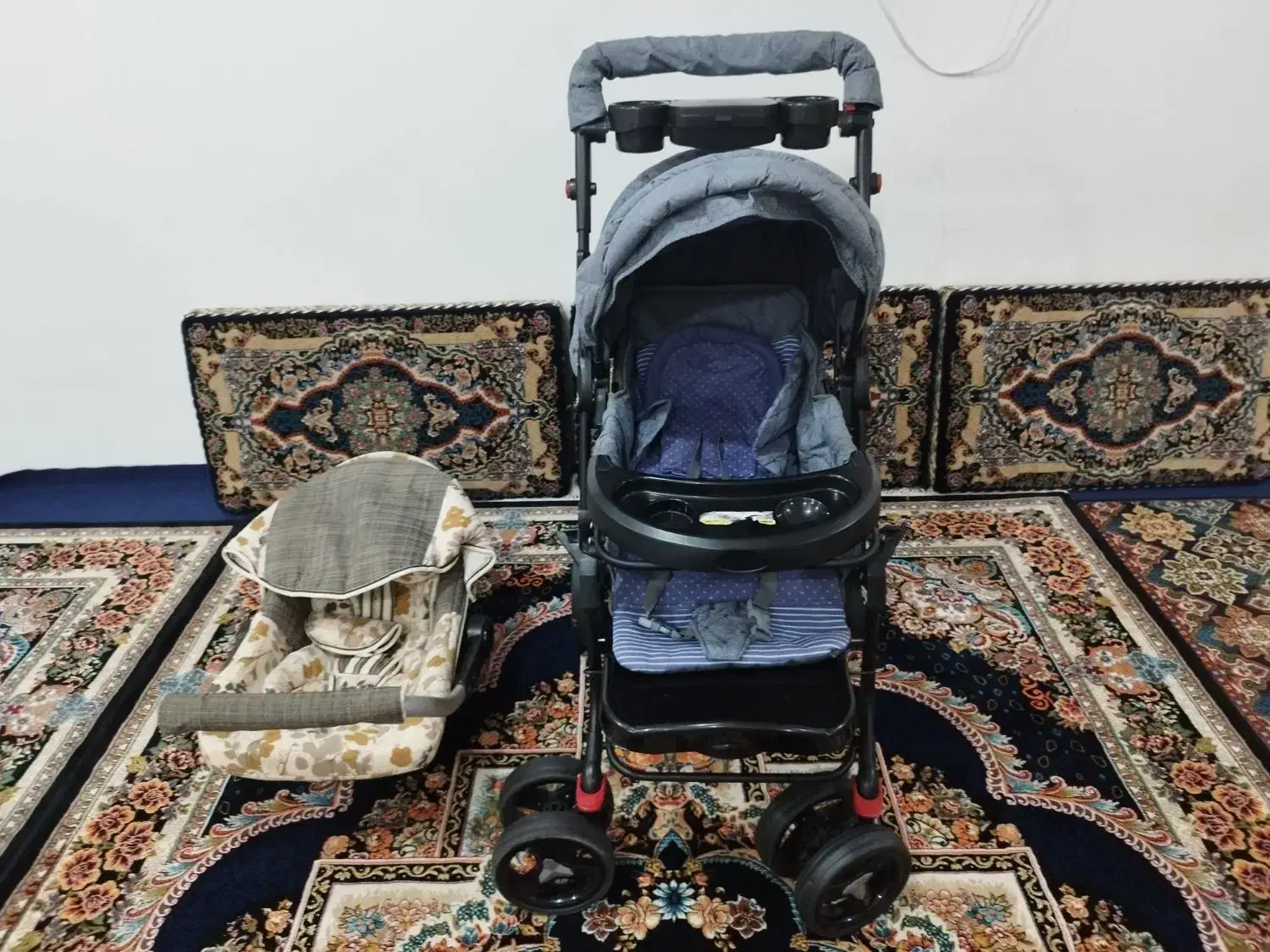 کالسکه و نی نی خواب|کالسکه و لوازم جانبی|قروه, |دیوار