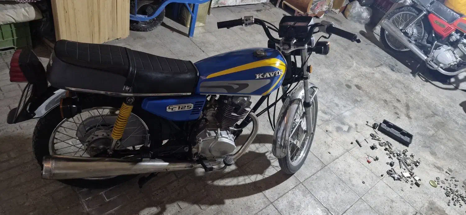 موتور سیکلت کویر 87|موتورسیکلت|لنجان, |دیوار