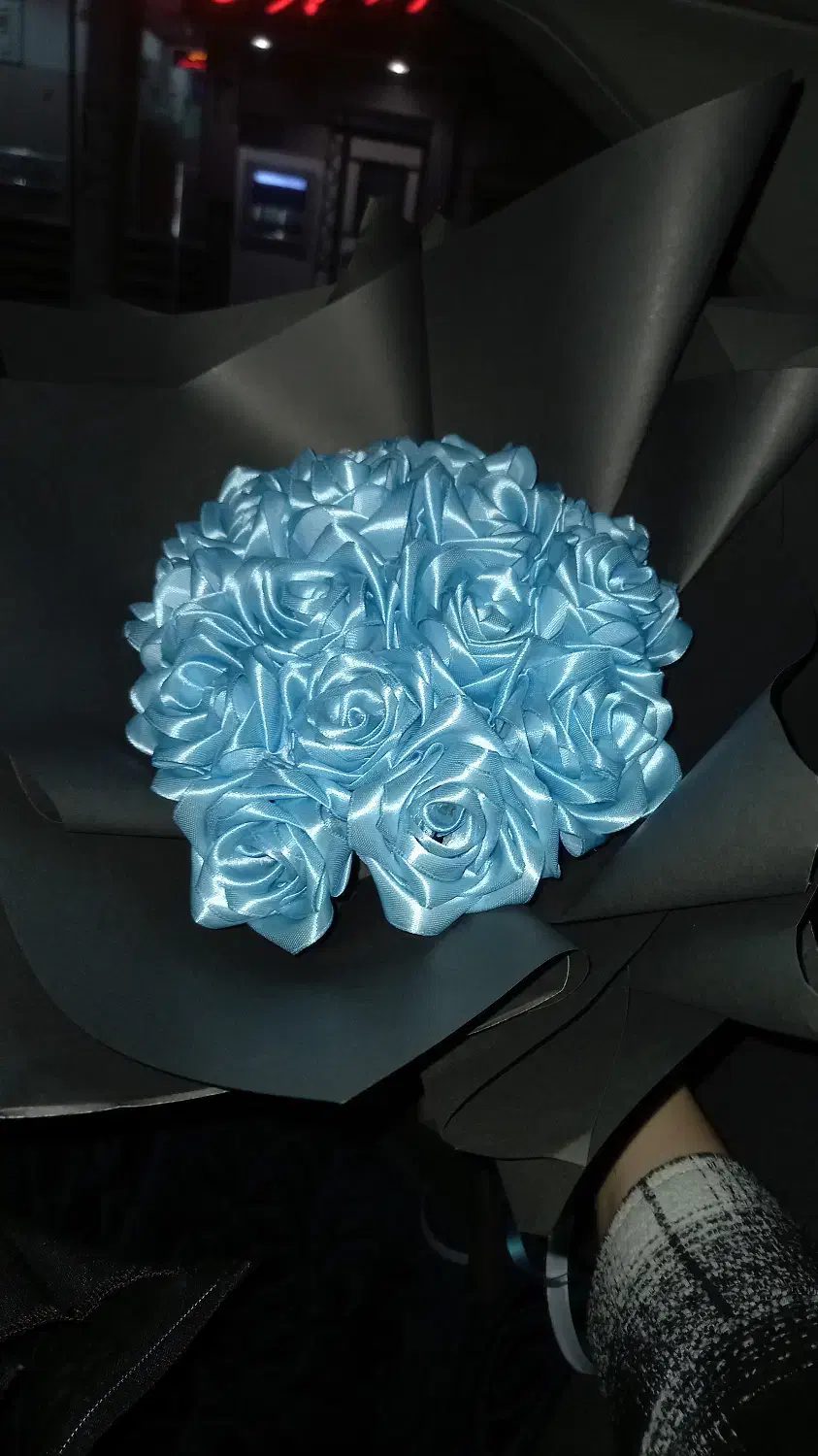 دسته گل ربانی و پروانه ای|گل مصنوعی|تبریز, |دیوار