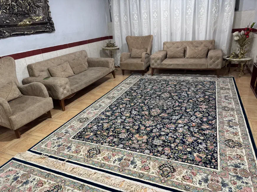 ۳عدد فرش ۹متری ۱۲۰۰شانه اصل|فرش|کرمانشاه, |دیوار