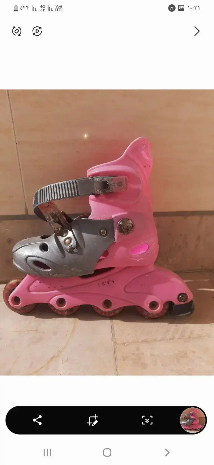 اسکیت سایز ۳۶|دوچرخه، اسکیت، اسکوتر|شاهین‌شهر, گرگاب|دیوار