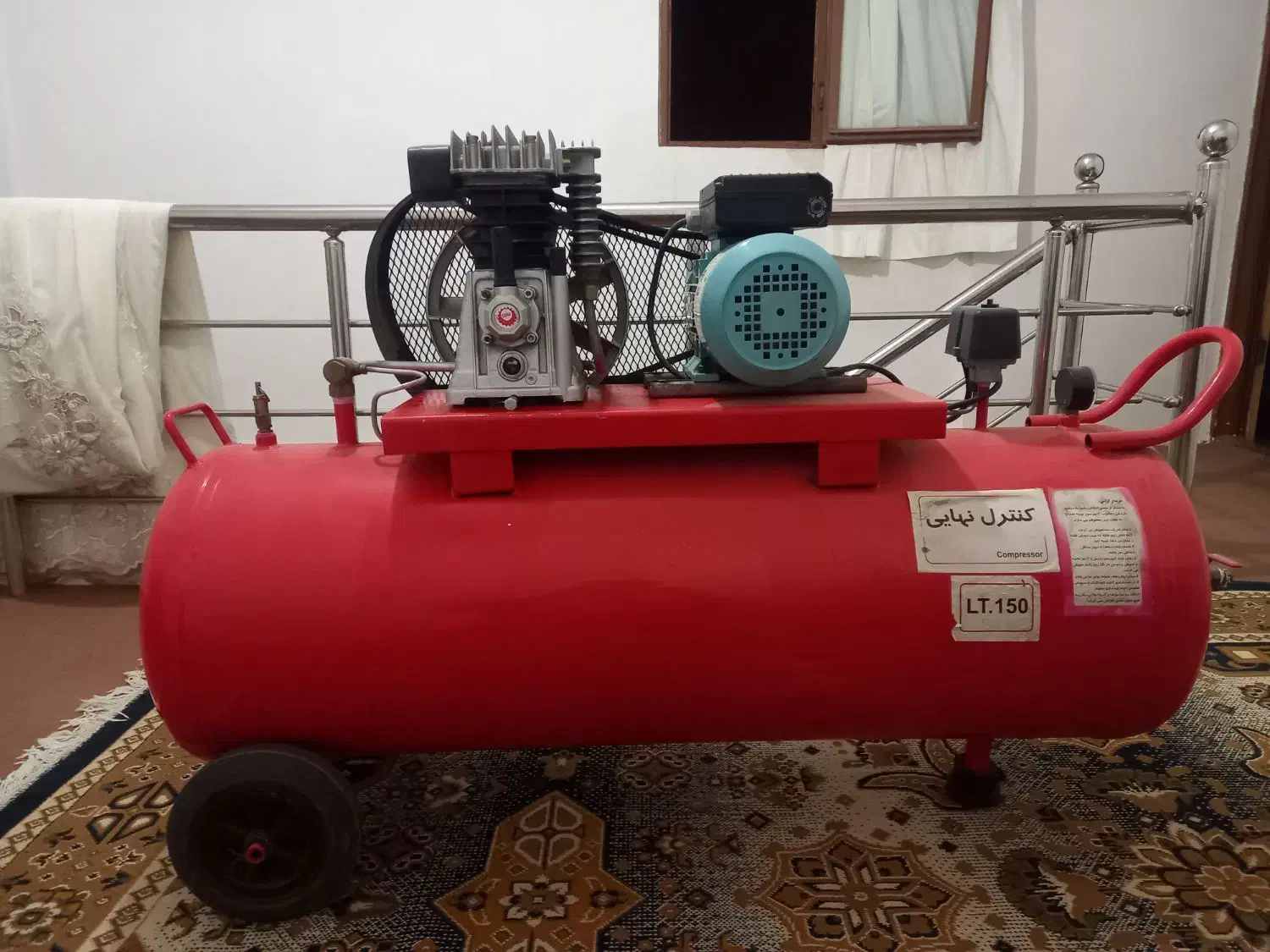 پمپ باد ۱۵۰ لیتری|ابزارآلات|قیدار, |دیوار