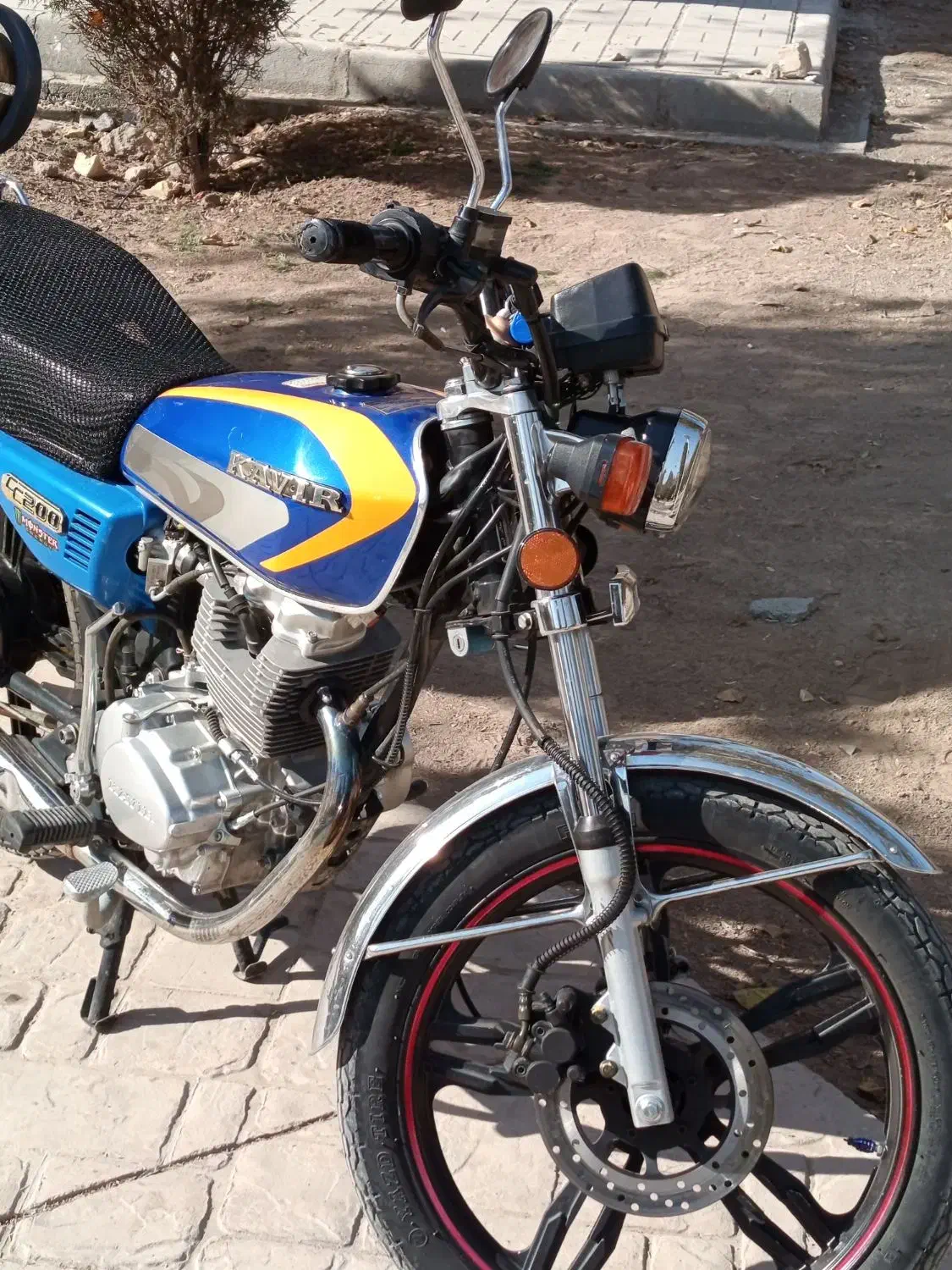 کویر 200 رینگ اسپرت ترو تمیز|موتورسیکلت|اصفهان, ملک‌شهر|دیوار