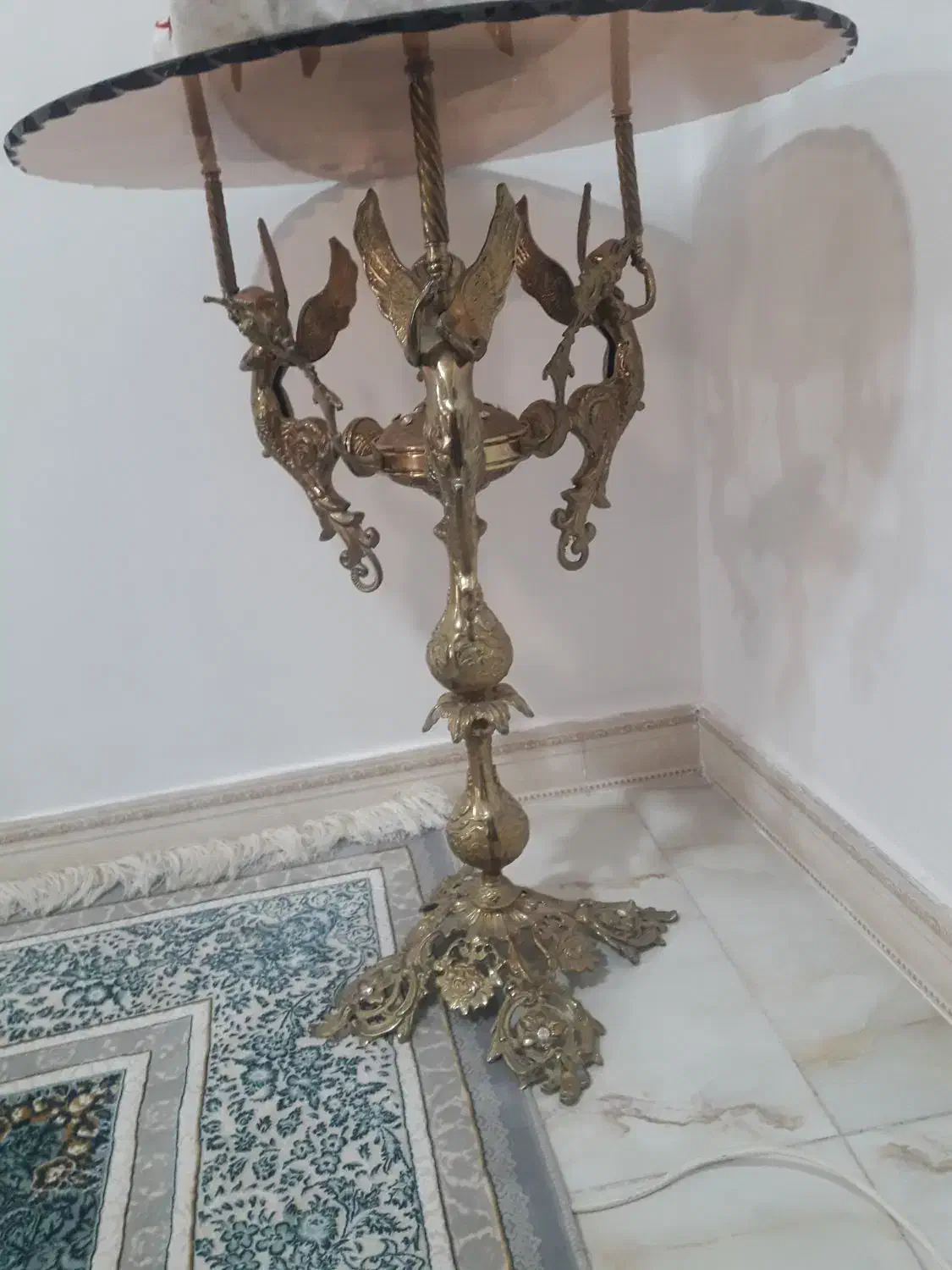 میز خاطره برنز مدل فرشته|مبلمان خانگی و میز عسلی|نسیمشهر, |دیوار