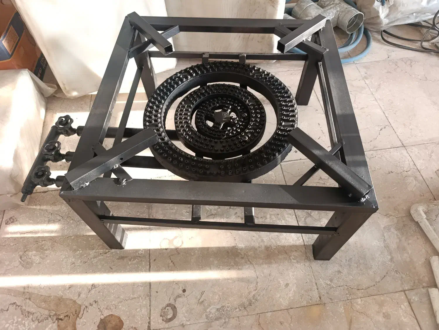 اجاق گاز سه شعله صنعتی ورق ضخیم|اجاق گاز و لوازم برقی پختوپز|قدس, شهرقدس|دیوار