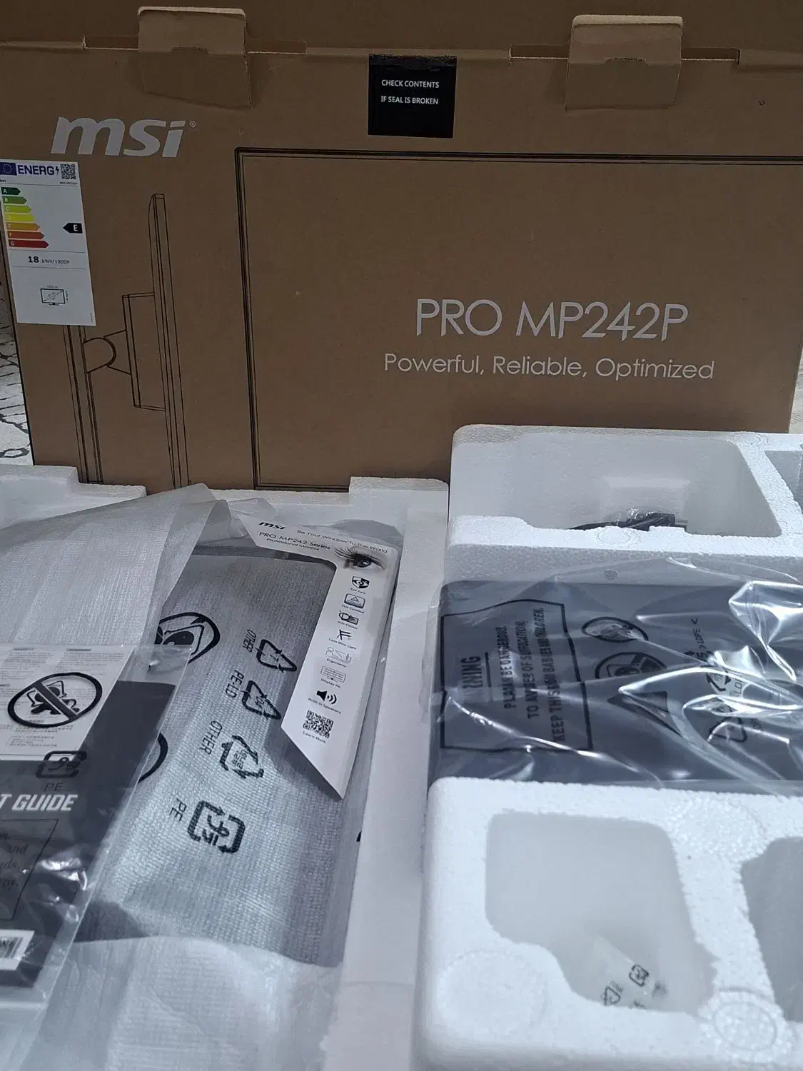 مانیتور msi PRO MP242P|قطعات و لوازم جانبی رایانه|شیراز, غدیر جنوبی|دیوار