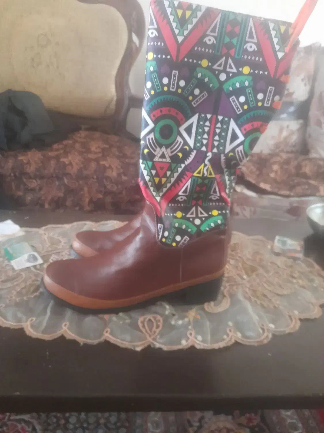 کفش چرم زمستانی|کیف، کفش، کمربند|مشگین شهر, |دیوار