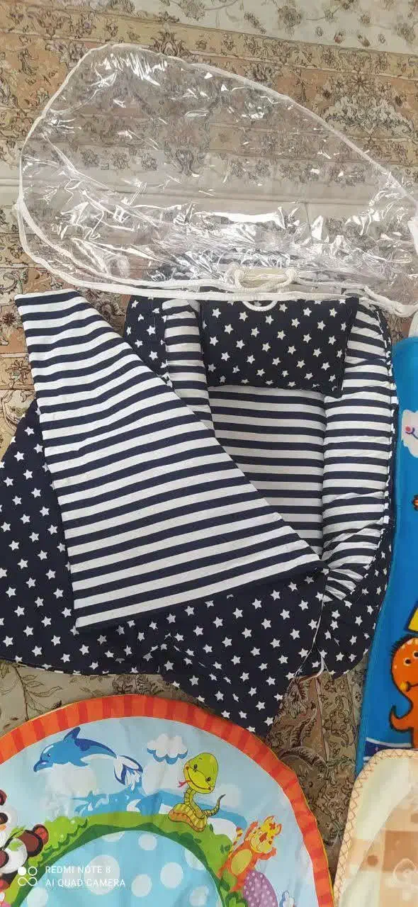 سرویس خواب نوزاد تشک گارددار قنداق فرنگی|اسباب و اثاث بچه|کرمانشاه, |دیوار