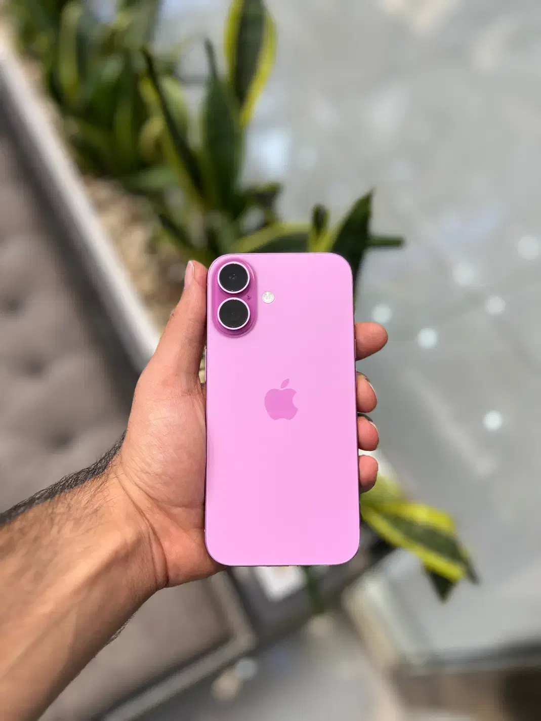 اپل ۱۶ نرمال صورتی از دم قسط ۱۸ ماه|موبایل|اصفهان, مفتح|دیوار