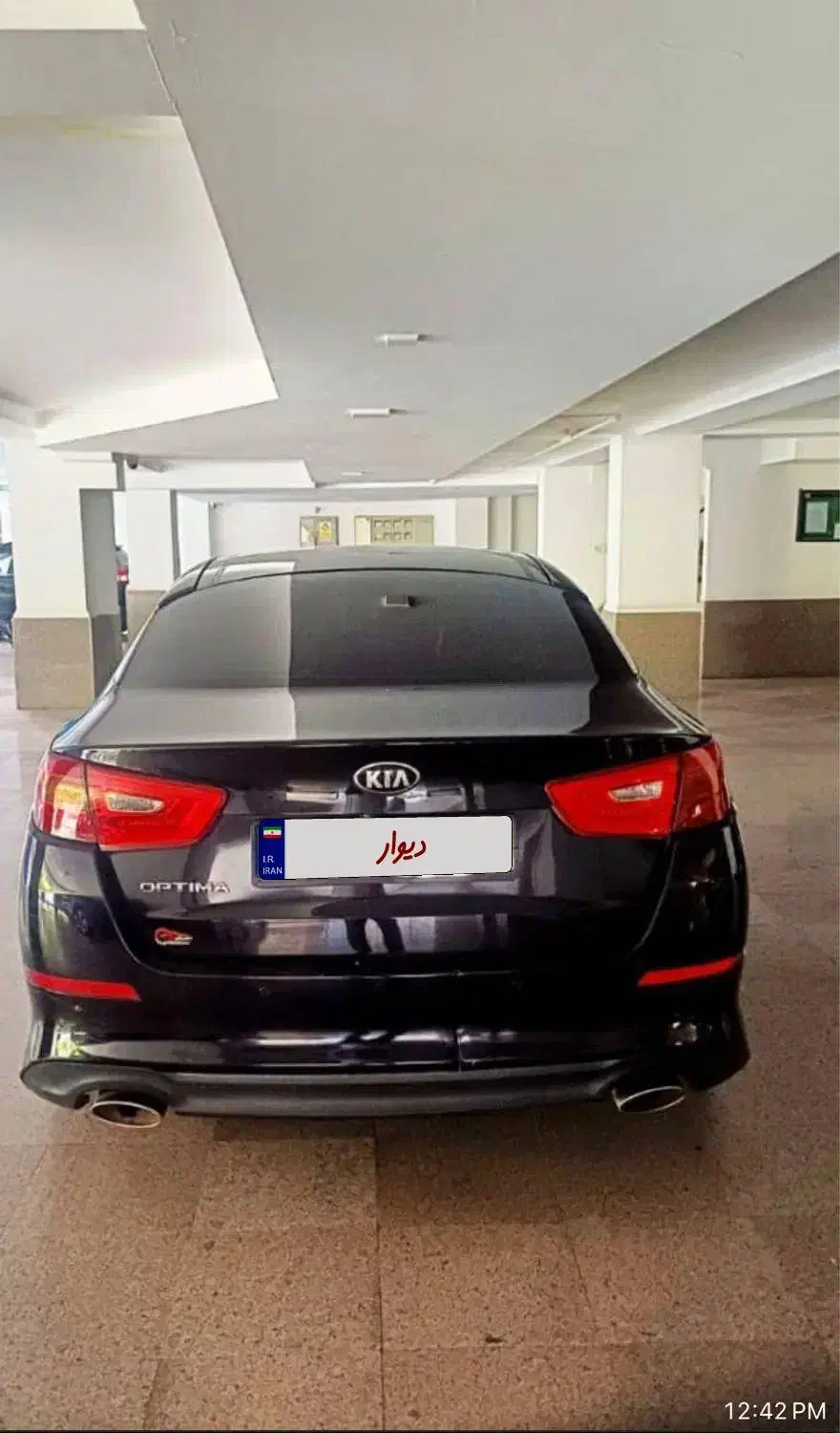 اپتیما ۲۰۱۴ مشکی|خودرو سواری و وانت|فردیس, منظریه|دیوار