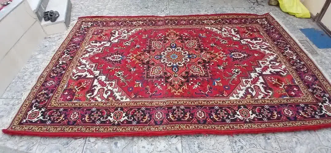 فرش هریس تاجری|فرش|عجب شیر, |دیوار