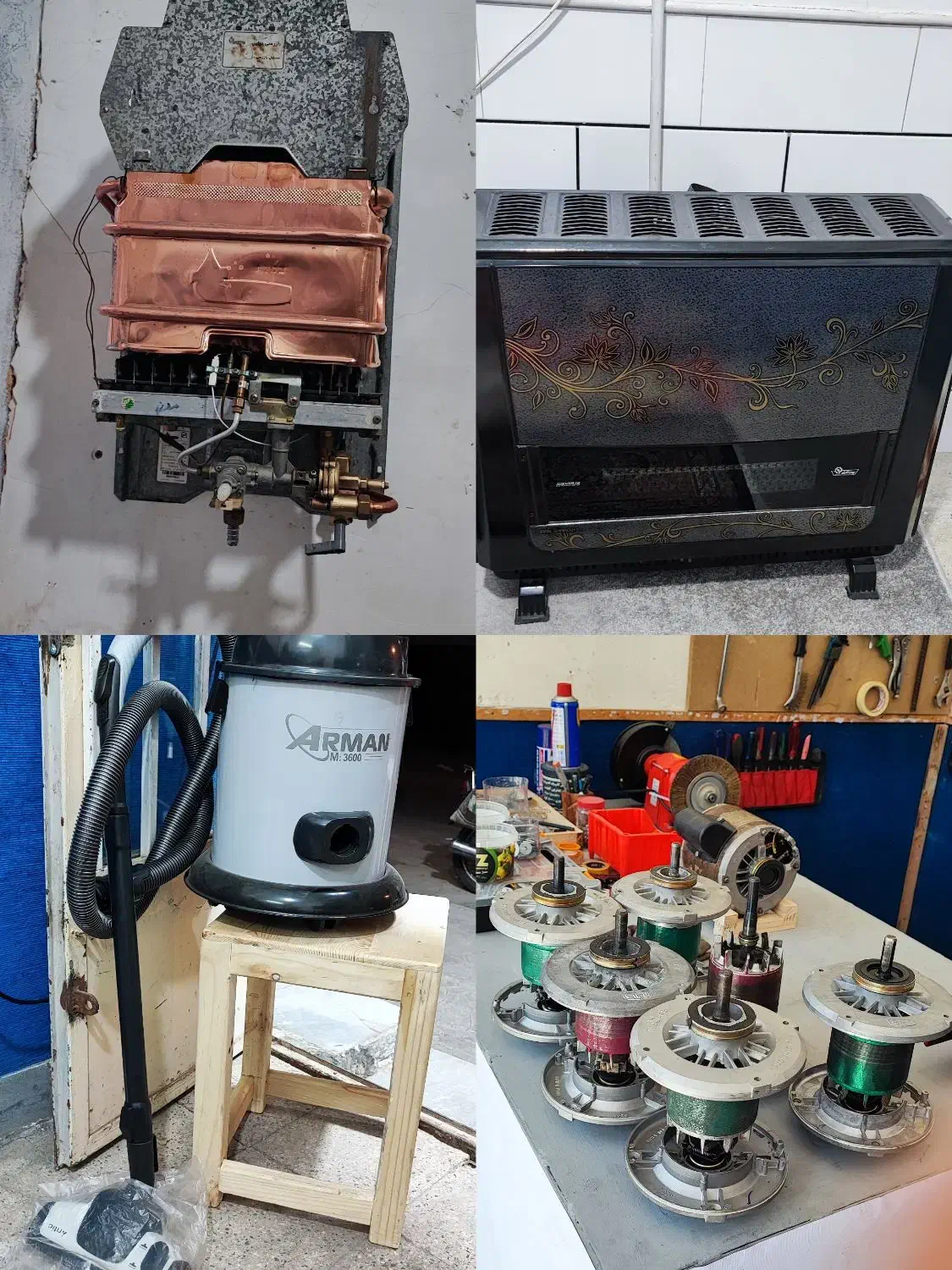 رادیات ۳۱۱۵ مس (مبدل)|آبگرمکن، پکیج، شوفاژ|ساوه, |دیوار