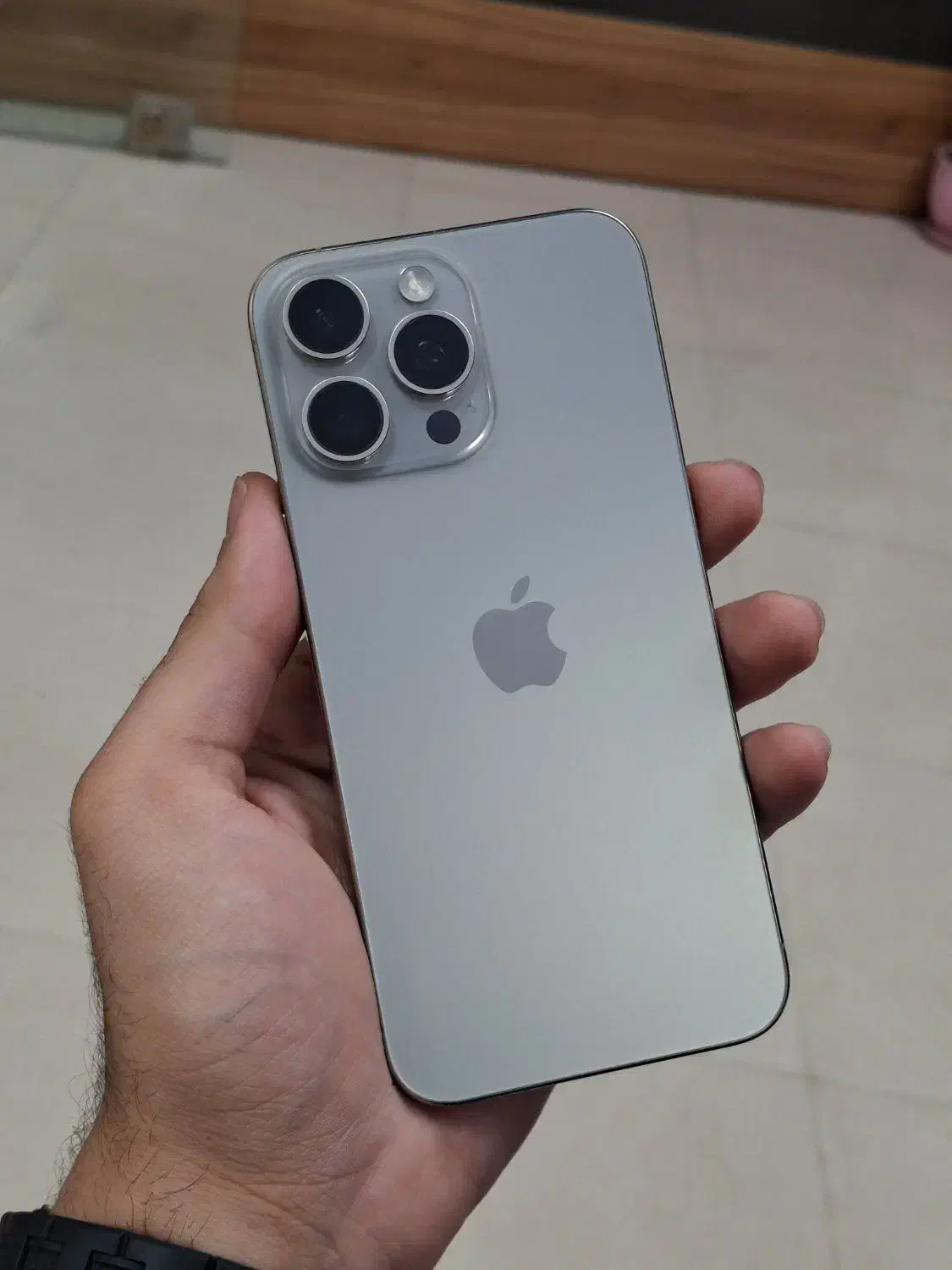 iPhone 15 promax 256 zaa battrey96%آیفون ۱۵ پرومکس|موبایل|مشهد, عامل|دیوار