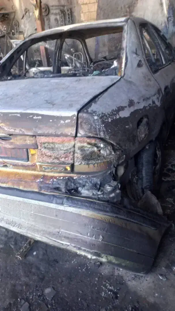 سمند LX xu7 1392 سوخته|خودرو سواری و وانت|یزد, |دیوار