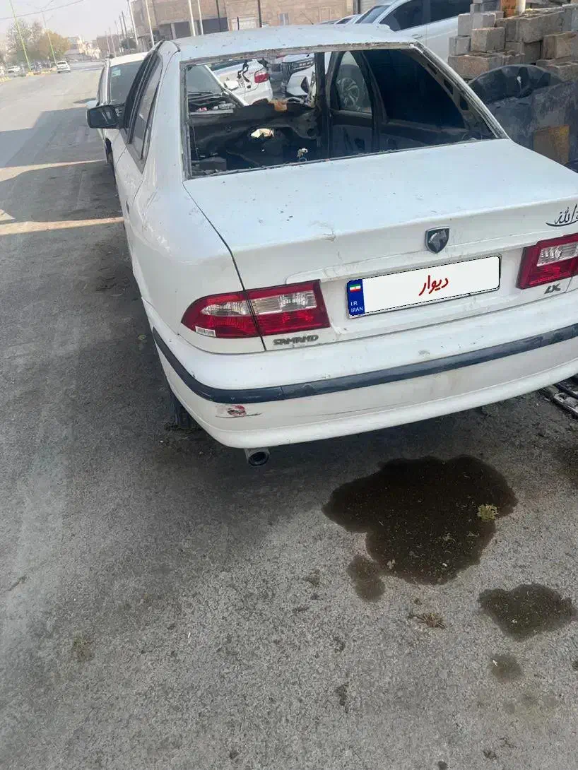 سمند تصادفی مدل ۸۸|خودرو سواری و وانت|نجفآباد, گلدشت|دیوار