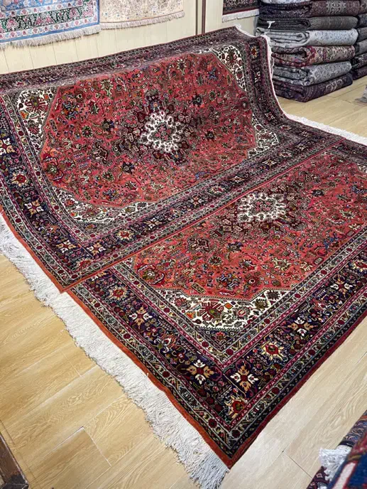 فرش ۶ متری جفت اذرشهر تبریز زمینه پوست پیازی|فرش|تهران, سلسبیل شمالی|دیوار