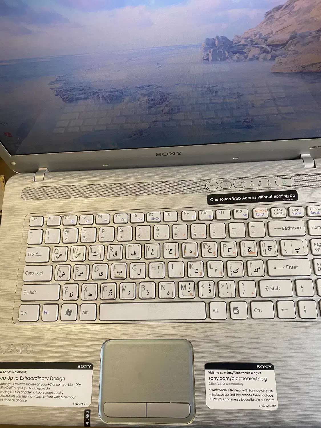 لپ تاپ sony vaio|رایانه همراه|تهران, تهرانپارس شرقی|دیوار